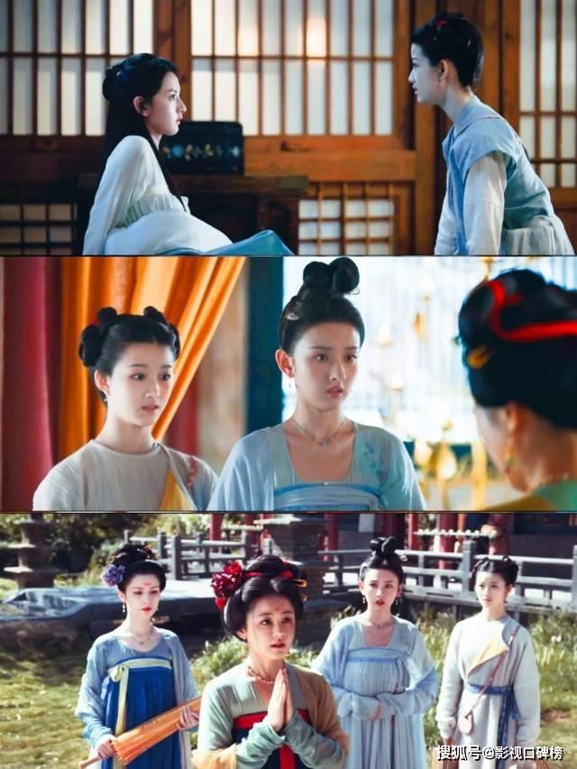 合作杨幂美貌出圈，新生代小花刘琪锜三部新剧播出，刷脸成效显著